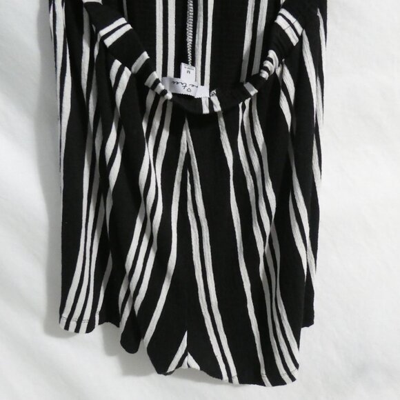 LANE TREE | medium | Black and White Striped Romper | NWOT - Picture 15 of 15